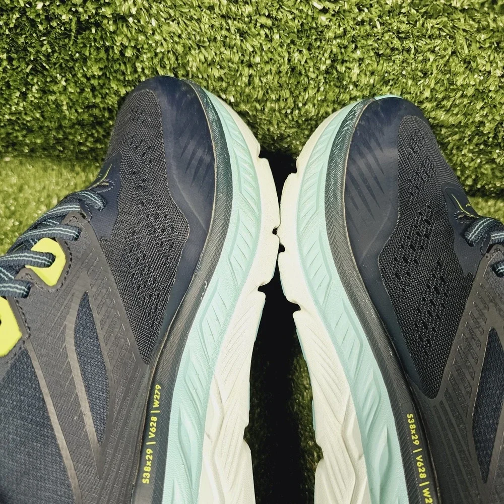Hoka‎ One One Stinson ATR 6 Navy Blue Athletic Trail Running Sneakers Womens 10